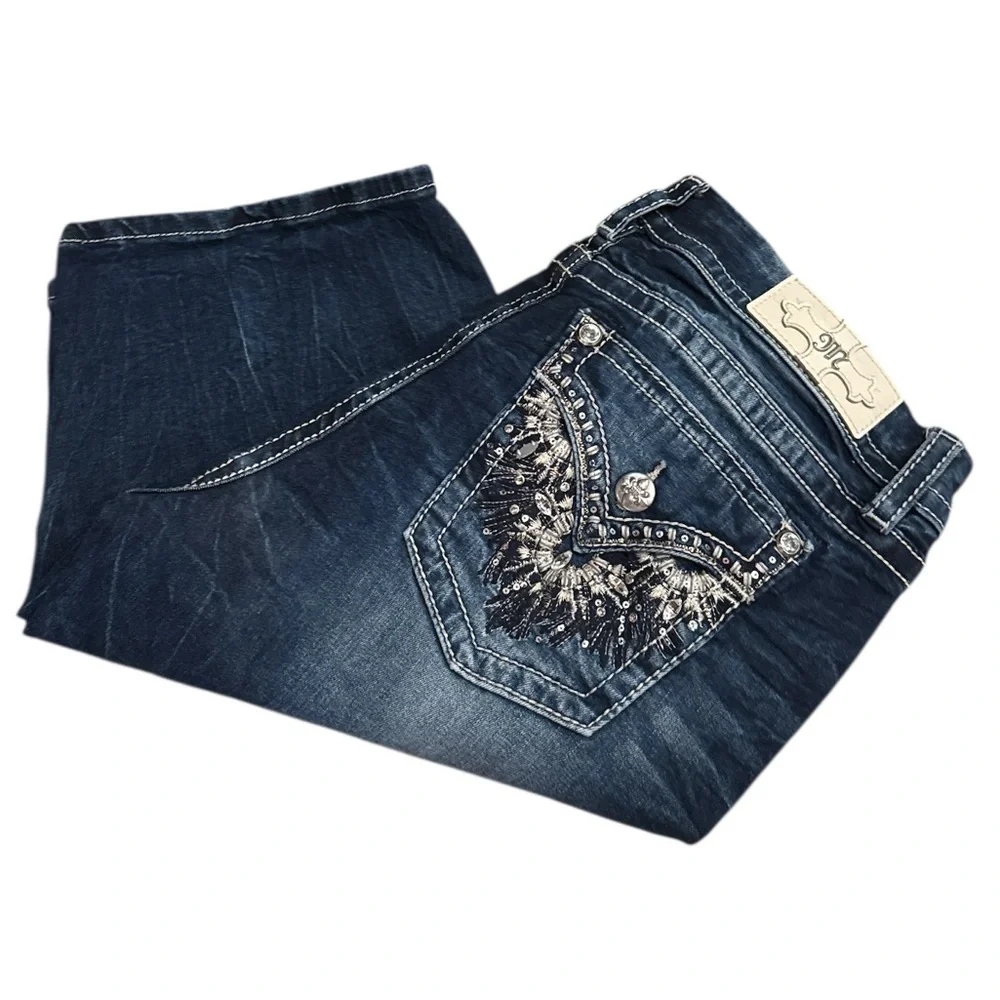 Miss Me Easy Bermuda Denim Shorts - Picture 7 of 10